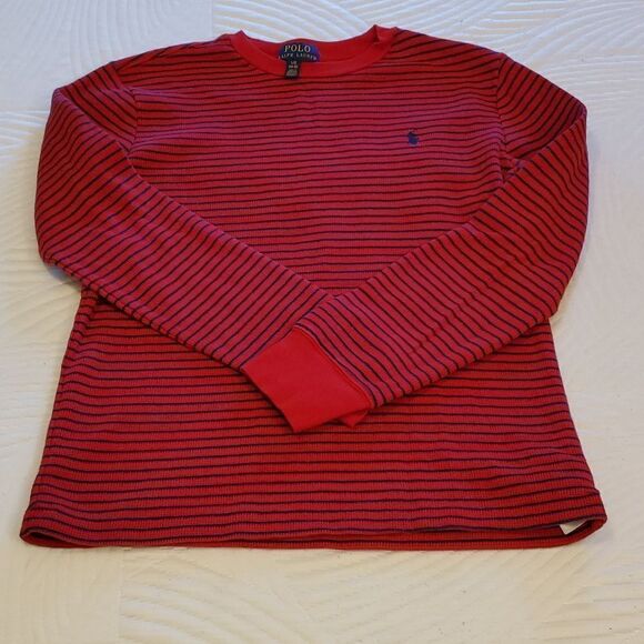 POLO Ralph Lauren Boy's Long Sleeve Tee L - Picture 1 of 8